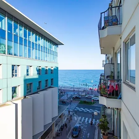 #19staywiz Us - Lenval - Balcon Lenval Sea View With Ac Promenade Des * Νίκαια