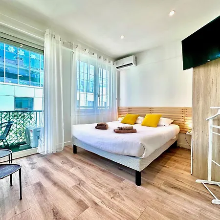 Apartament Riviera - Balcon Lenval Sea View With Ac Promenade Des Nicea