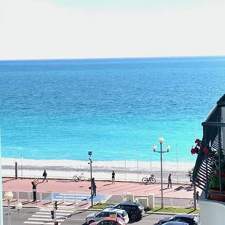 Apartament Riviera - Balcon Lenval Sea View With Ac Promenade Des