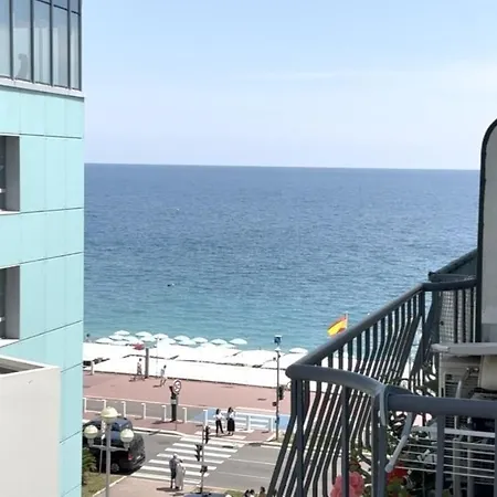 Appartement Riviera - Balcon Lenval Sea View With Ac Promenade Des